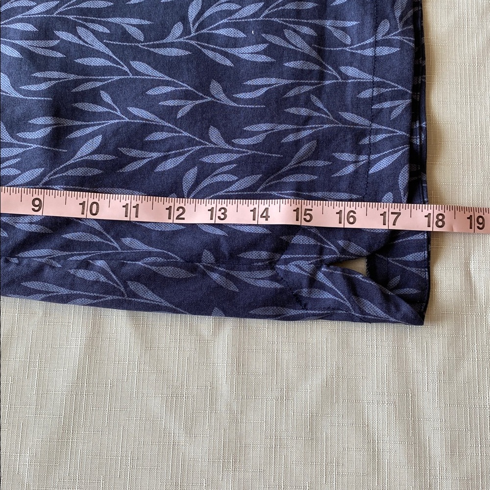 Tribal Women's Navy Leaf-Print Skorts - Picture 8 of 8